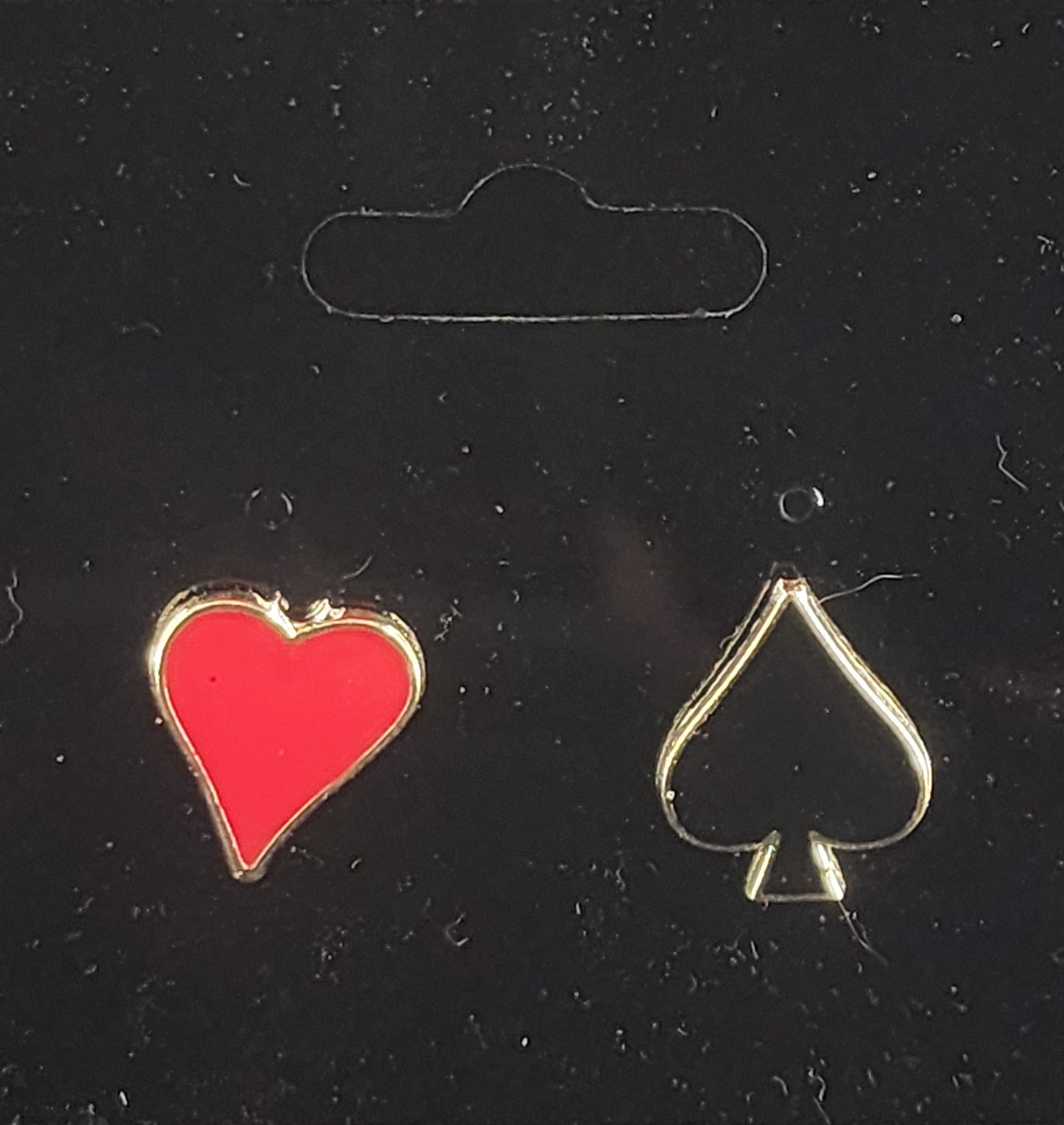 .9) Playing Card PIP Earrings (2 Styles)