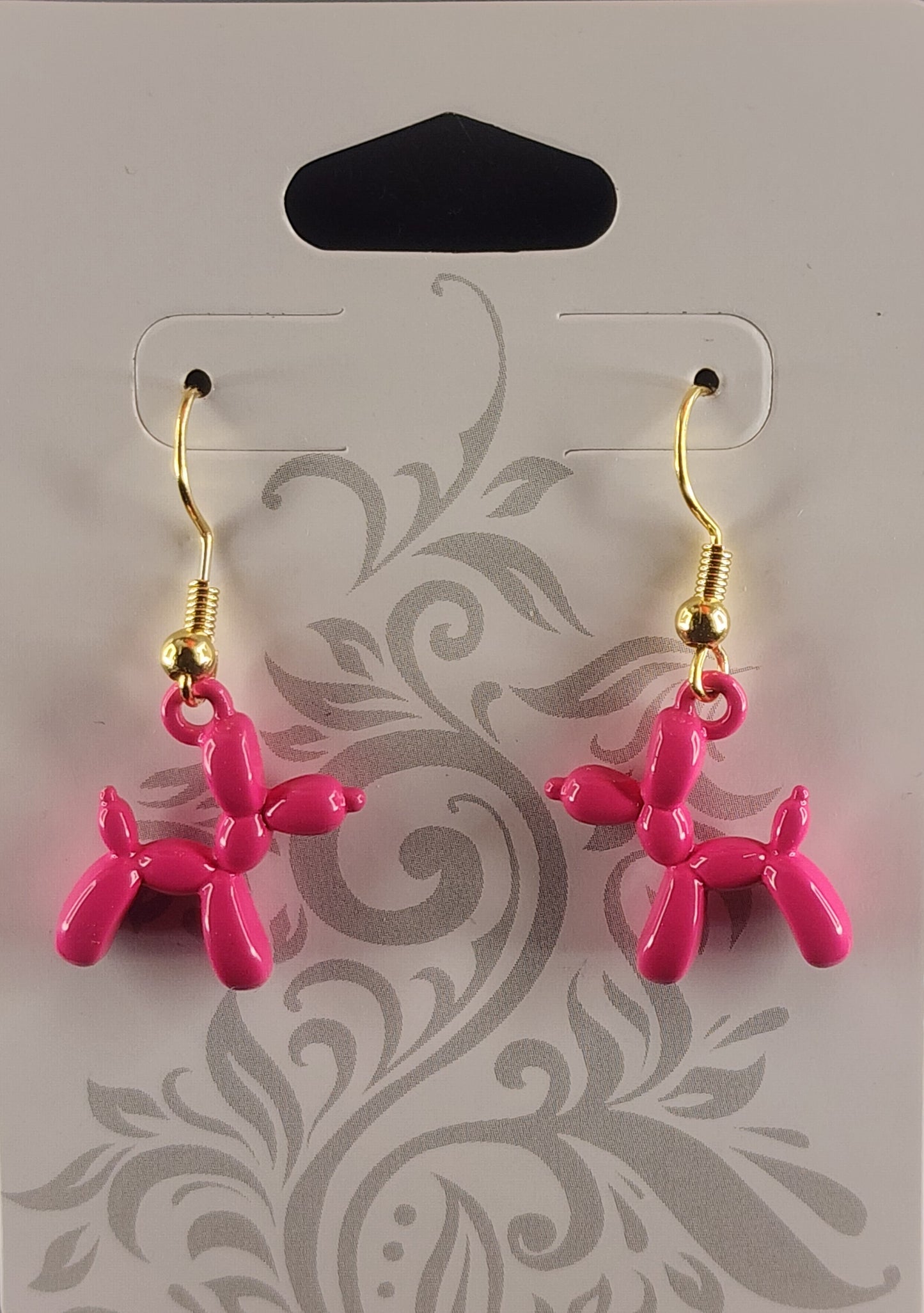 10) Balloon Dog Earrings (Various Colors)