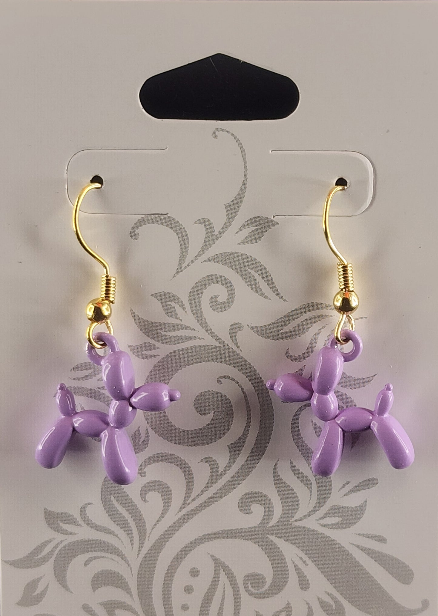 10) Balloon Dog Earrings (Various Colors)