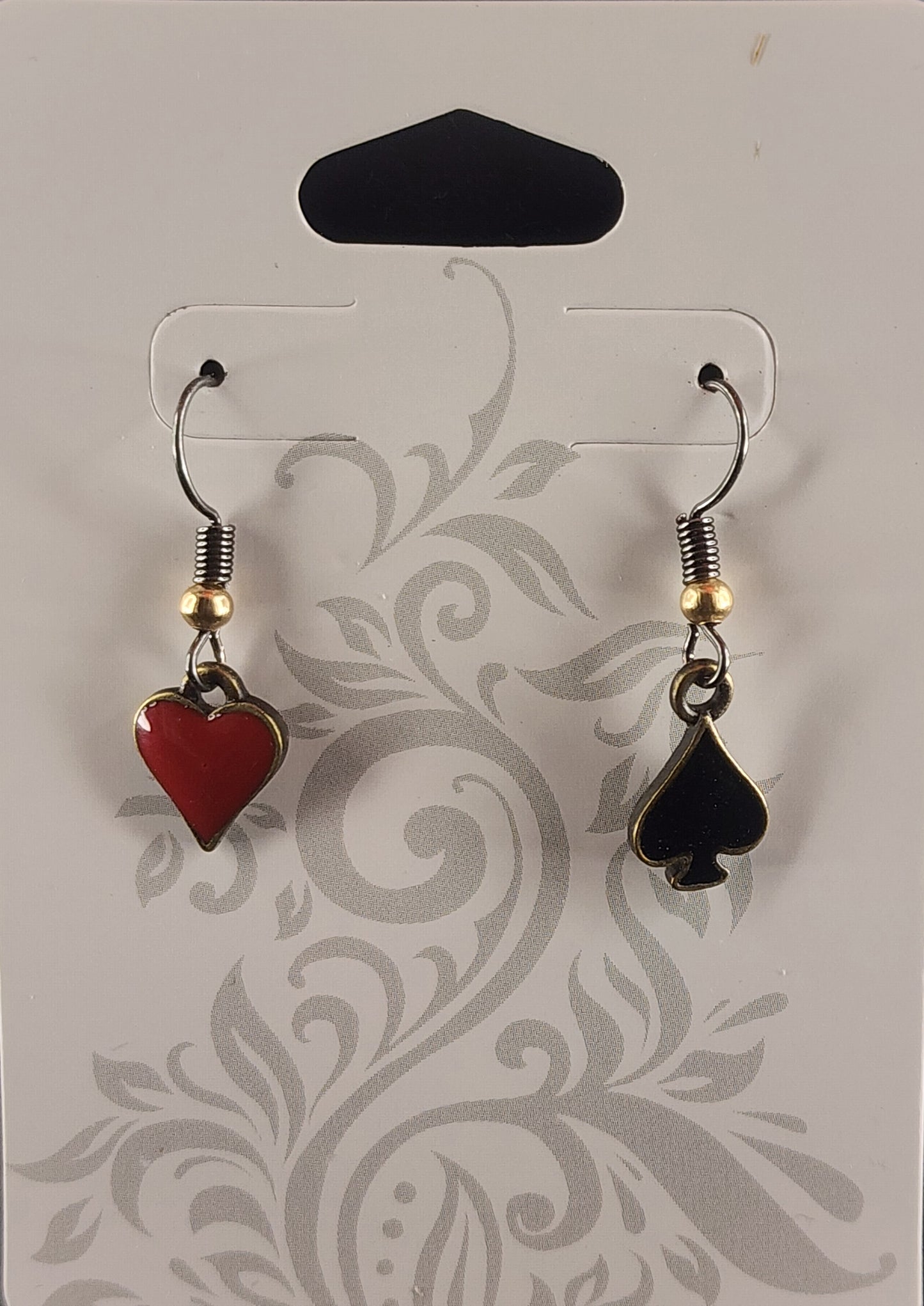 .9) Playing Card PIP Earrings (2 Styles)